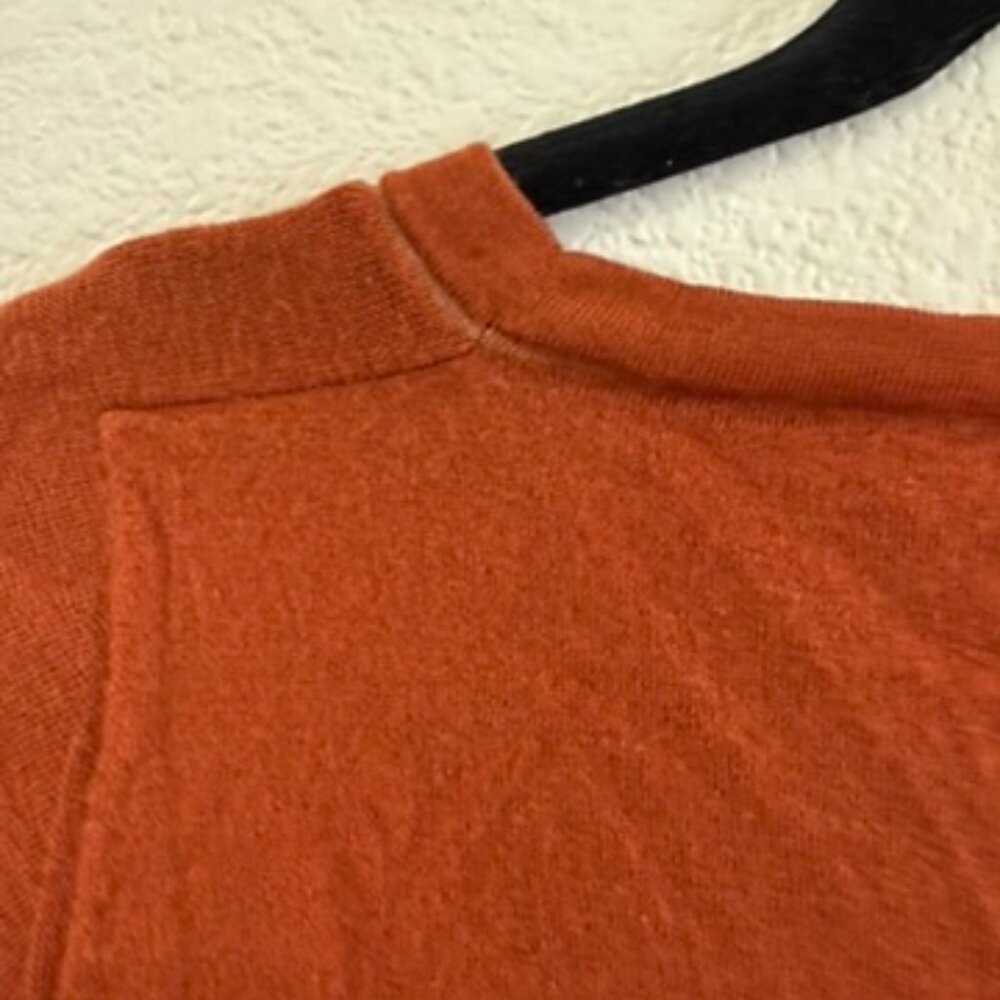 Lafayette 148 New York Rust Colored Sweater - Picture 4 of 4